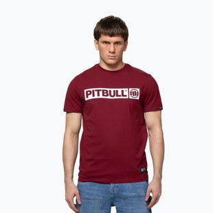 Koszulka męska Pitbull Hilltop burgundy