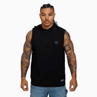 Koszulka męska Pitbull Hilltop Hooded Sleeveless black