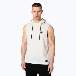 Koszulka męska Pitbull Mercado Hilltop Hooded Sleeveless white