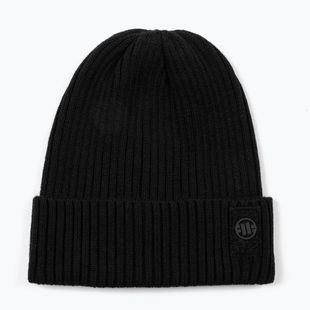 Czapka zimowa Pitbull Beanie Velcro Logo black