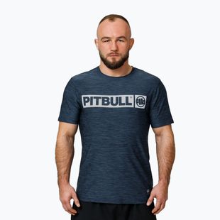 Koszulka męska Pitbull Hilltop Casual Sport navy melange