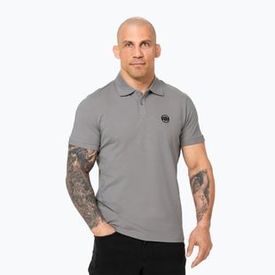 Koszulka polo męska Pitbull Polo Jersey Small Logo grey