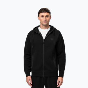 Bluza męska Pitbull Dogwood Hooded Zip Sweatshirt black