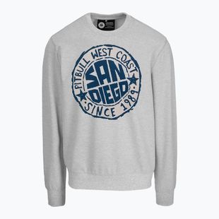Bluza męska Pitbull San Diego Sun Crewneck Sweatshirt grey/melange