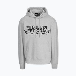 Bluza męska Pitbull Driving Hooded Sweatshirt grey/melange