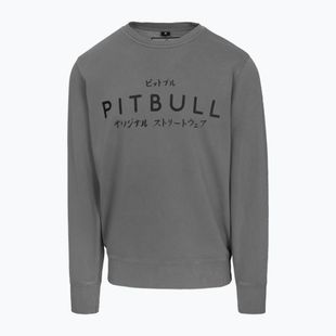 Bluza męska Pitbull Mt Fuji Crewneck Sweatshirt washed grey
