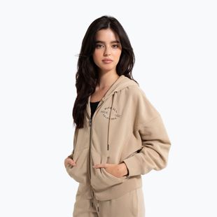 Bluza damska Pitbull Manzanita Heart Hooded Zip Sweatshirt sand