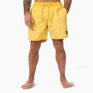 Szorty kąpielowe męskie Pitbull Balfour washed yellow