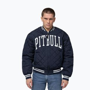Kurtka męska Pitbull Jupiter Padded Baseball dark navy