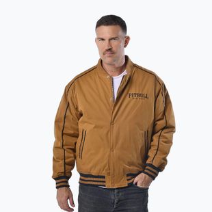 Kurtka męska Pitbull Radford Baseball honey yellow
