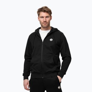 Bluza męska Pitbull Nugget Small Logo Hooded Zip black