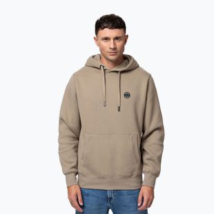 Bluza męska Pitbull Small Logo Hooded pale sand