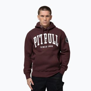 Bluza męska Pitbull Norton Hooded dark burgundy