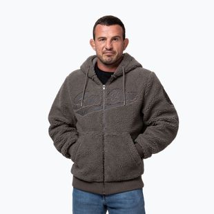 Bluza męska Pitbull Galaxy Hooded Zip taupe