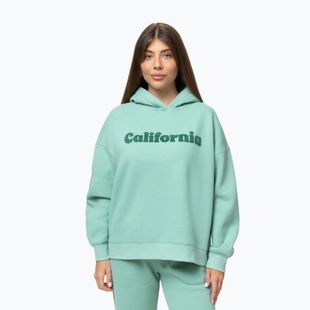 Bluza damska Pitbull California Hooded light mint