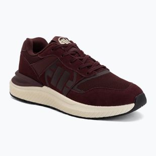 Buty męskie Pitbull Encino dark burgundy