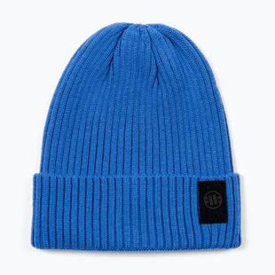 Czapka zimowa Pitbull Beanie Velcro Logo royal blue