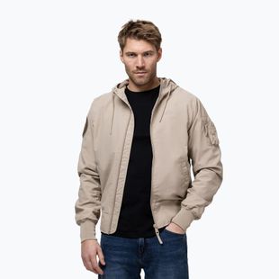 Kurtka męska Pitbull Hooper Hooded sand