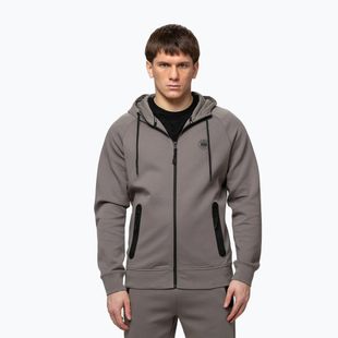 Bluza męska Pitbull Dogwood Hooded Zip Sweatshirt taupe