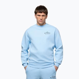 Bluza męska Pitbull Sampson Crewneck Sweatshirt sky blue