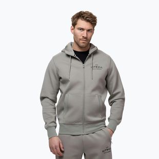 Bluza męska Pitbull Sampson Hooded Zip Sweatshirt grey/harbour