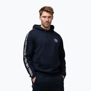 Bluza męska Pitbull Tape Parker Hooded dark navy