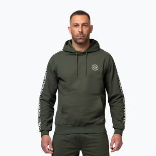 Bluza męska Pitbull Tape Parker Hooded old green