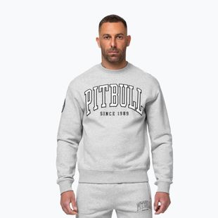 Bluza męska Pitbull Badger Crewneck grey/melange