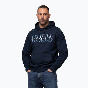 Bluza męska Pitbull World Sweatshirt Hooded dark navy