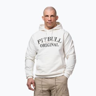 Bluza męska Pitbull Midnight Sweatshirt Hooded off white