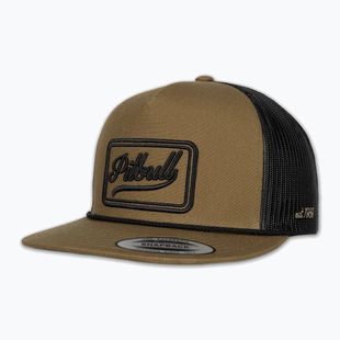 Czapka z daszkiem męska Pitbull Original 1989 dark olive/black