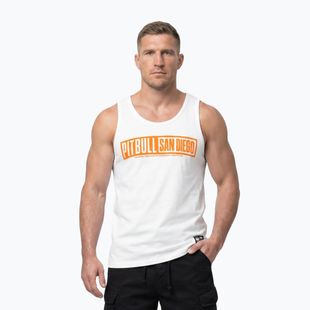 Koszulka męska Pitbull Eighty Nine Dog Tank Top white