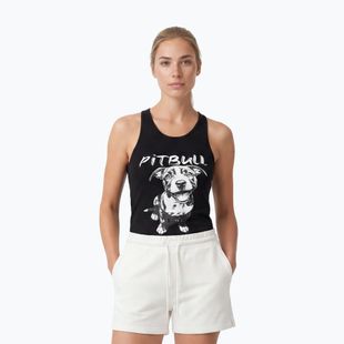 Koszulka damska Pitbull Puppy 2 Tank Top black