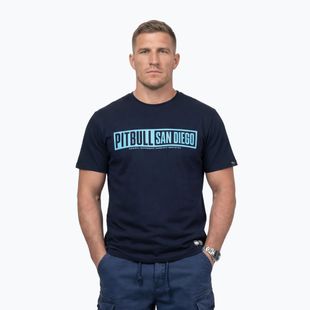 Koszulka męska Pitbull Eighty Nine Dog dark navy