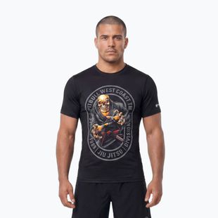 Koszulka męska Pitbull Mesh Jiu Jitsu black