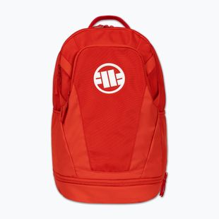 Plecak miejski Pitbull Athletic Logo 40 l fluo/red