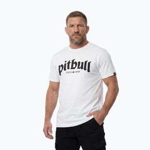Koszulka męska Pitbull O'Side Skull white