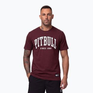 Koszulka męska Pitbull Norton burgundy