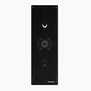 Mata do jogi/fitness FORCEBAND Moon 4 mm black