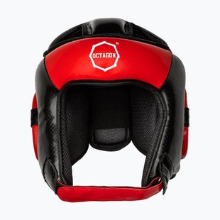 Kask bokserski Octagon Carbon red