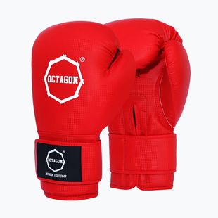 Rękawice bokserskie Octagon Kevlar red