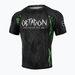 Rashguard męski Octagon Premium Spiderskull black/multicolor