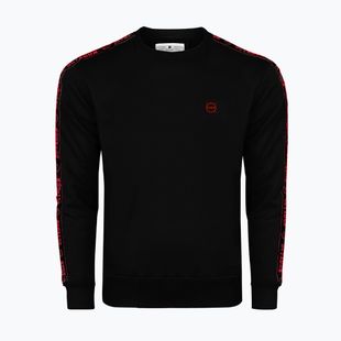Bluza męska Octagon Stripe black/red