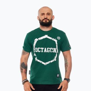 Koszulka męska Octagon Zęby green