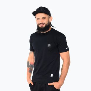 Koszulka męska Octagon Small Logo black/white