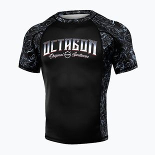Rashguard męski Octagon Premium Santa Muerte black/multicolor