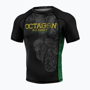 Rashguard męski Octagon Premium Jiu Jitsu Family black/multicolor