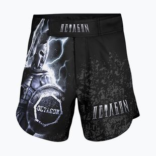 Spodenki treningowe męskie Octagon Gladiator MMA black/multicolor