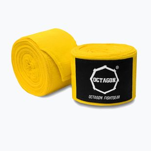 Bandaże bokserskie Octagon Fightgear Supreme Basic 300 cm yellow
