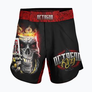 Spodenki treningowe męskie Octagon King 2 MMA black/multicolor